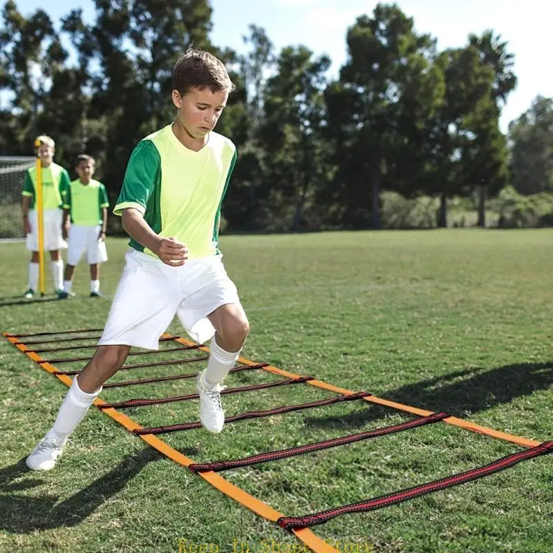 

U1JC Agility Ladder Set Agility Training and Balances Training Set Speed Training with Carrying Bag for Soccer Speed Training