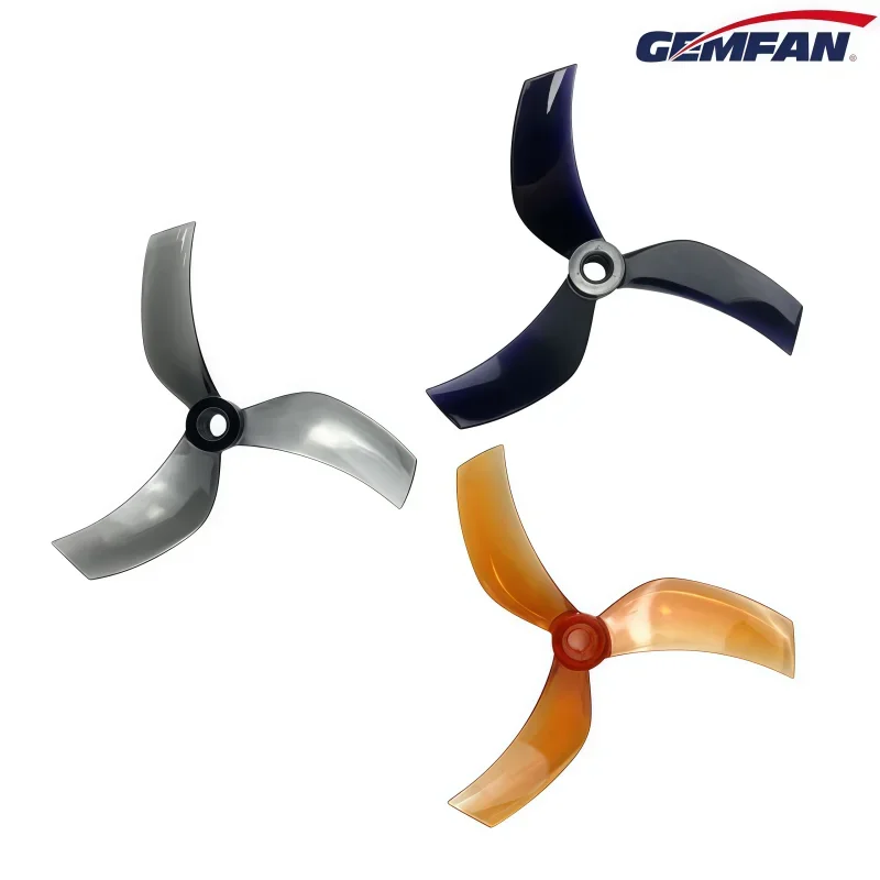 Śmigło Qianfeng 3-łopatowe D90-3.5 cala, przód-tył, do samolotów z rurą, małych samolotów o stałym skrzydle, popularne w internecie.