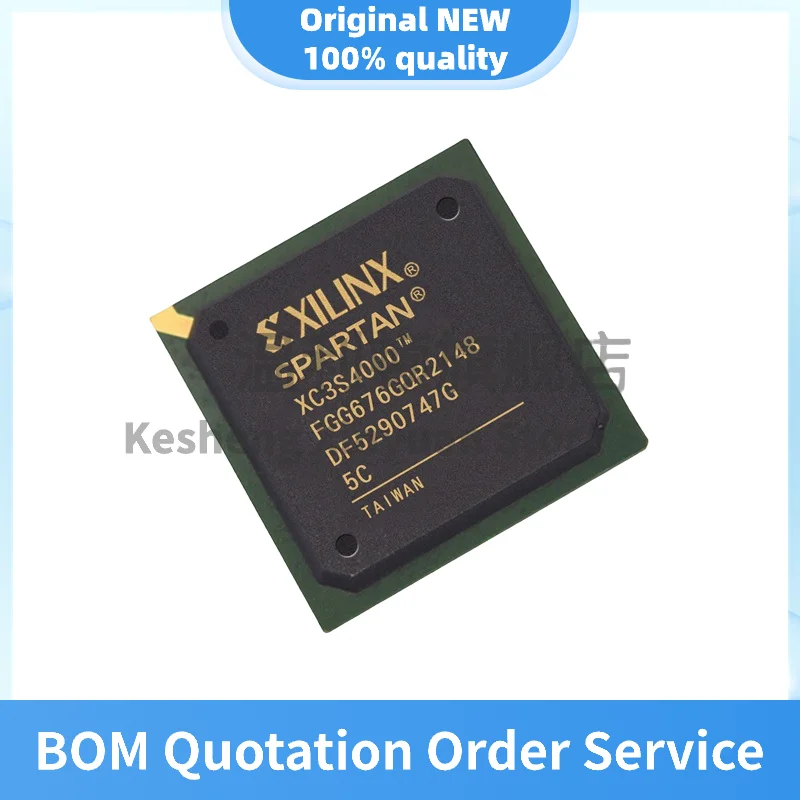 Original spot XC3S4000-5FGG676C XC3S4000 package FBGA-676 programmable logic device IC.