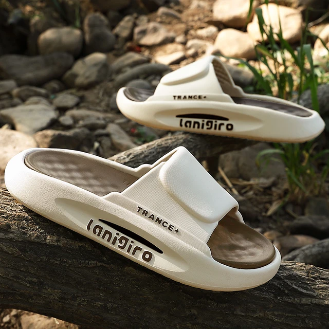 Men s Home Slippers Eva Slippers Eva Shoes Men s Slippers Bathroom Thick soled Aliexpress