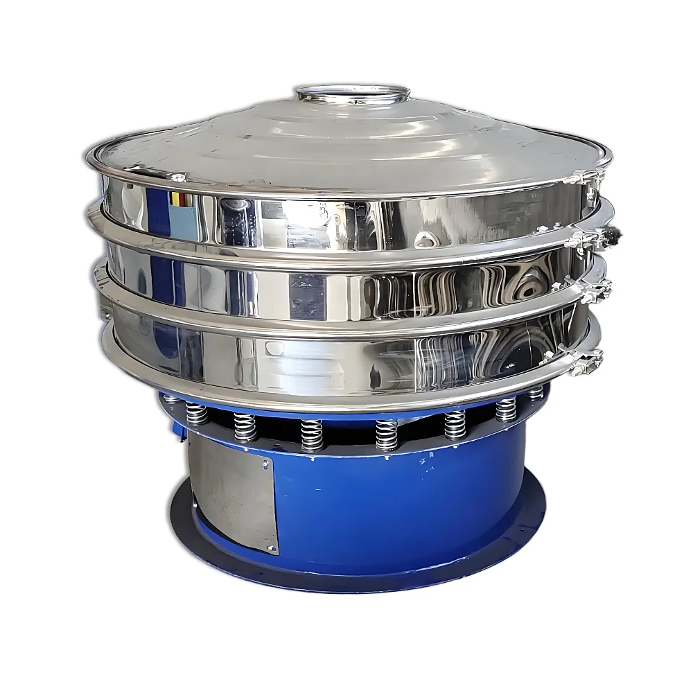 ماكينة غربال تهتز دوارة قوية لخلط الدقيق لتصنيف المواد الجافة والرطبة #1