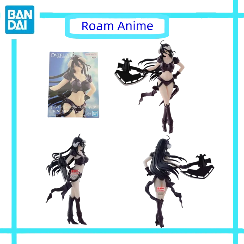 

Original Bandai Anime Model Overlord BIKINI Armor Ver Albedo Action Figures Collectible Toys Gift for Kids Spot Goods