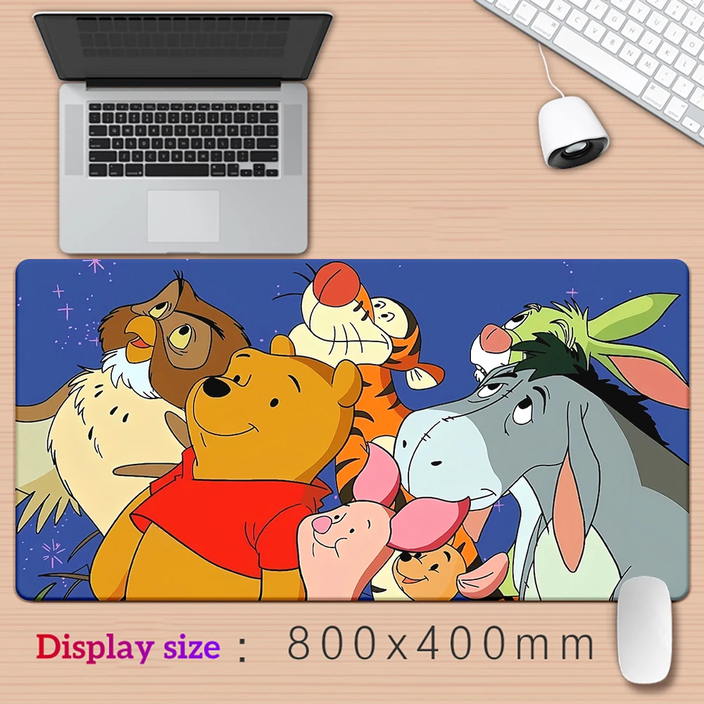 Large Mousepad XXL Winnie The Pooh  Pad Keyboard Gaming Accessories Mouse Mats Game Office Computer PC Gamer Laptop Desk Mat