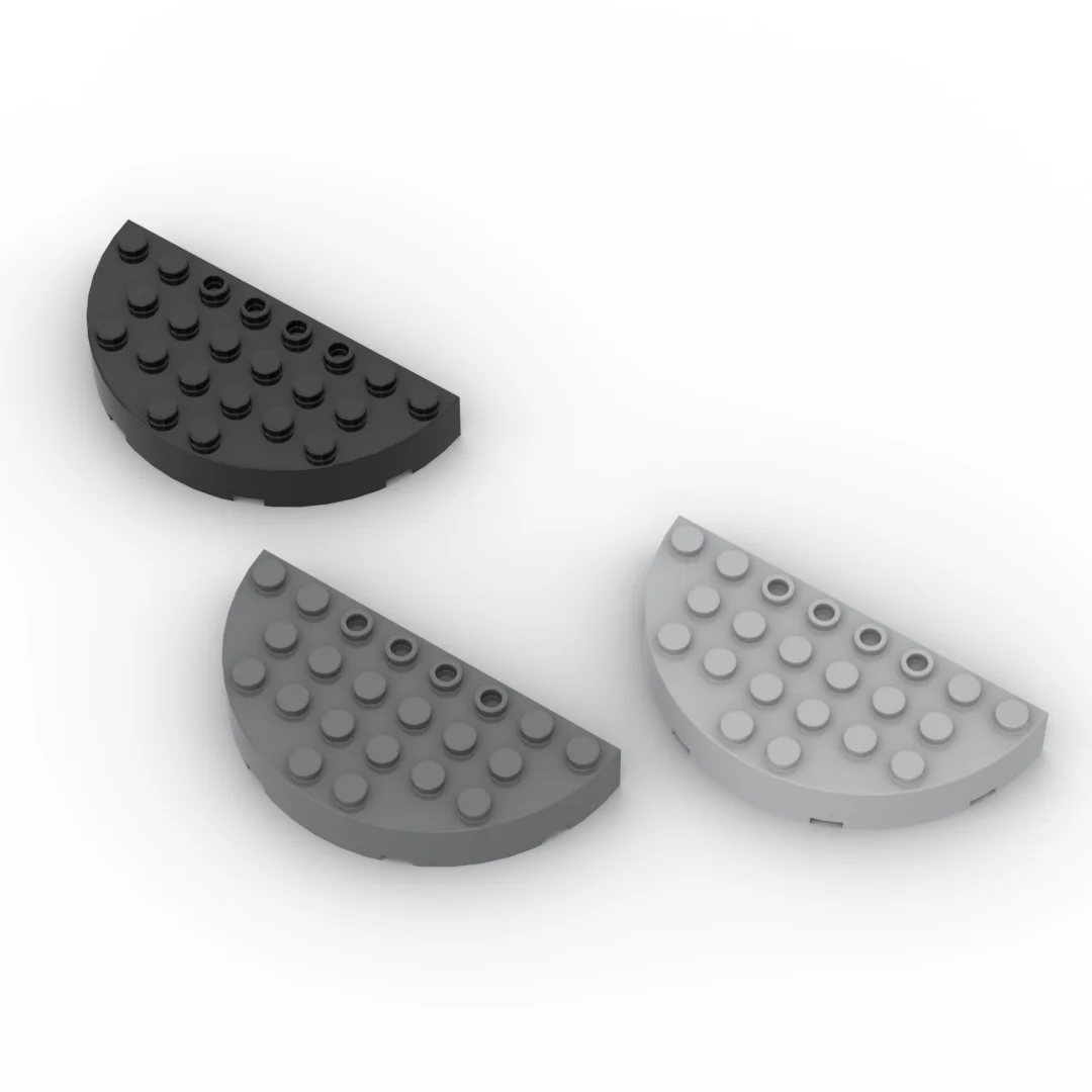 

1PCS Building Blocks 47974 Brick Round Corner 4 x 8 Full Brick Double Toys For Children holiday Gifts