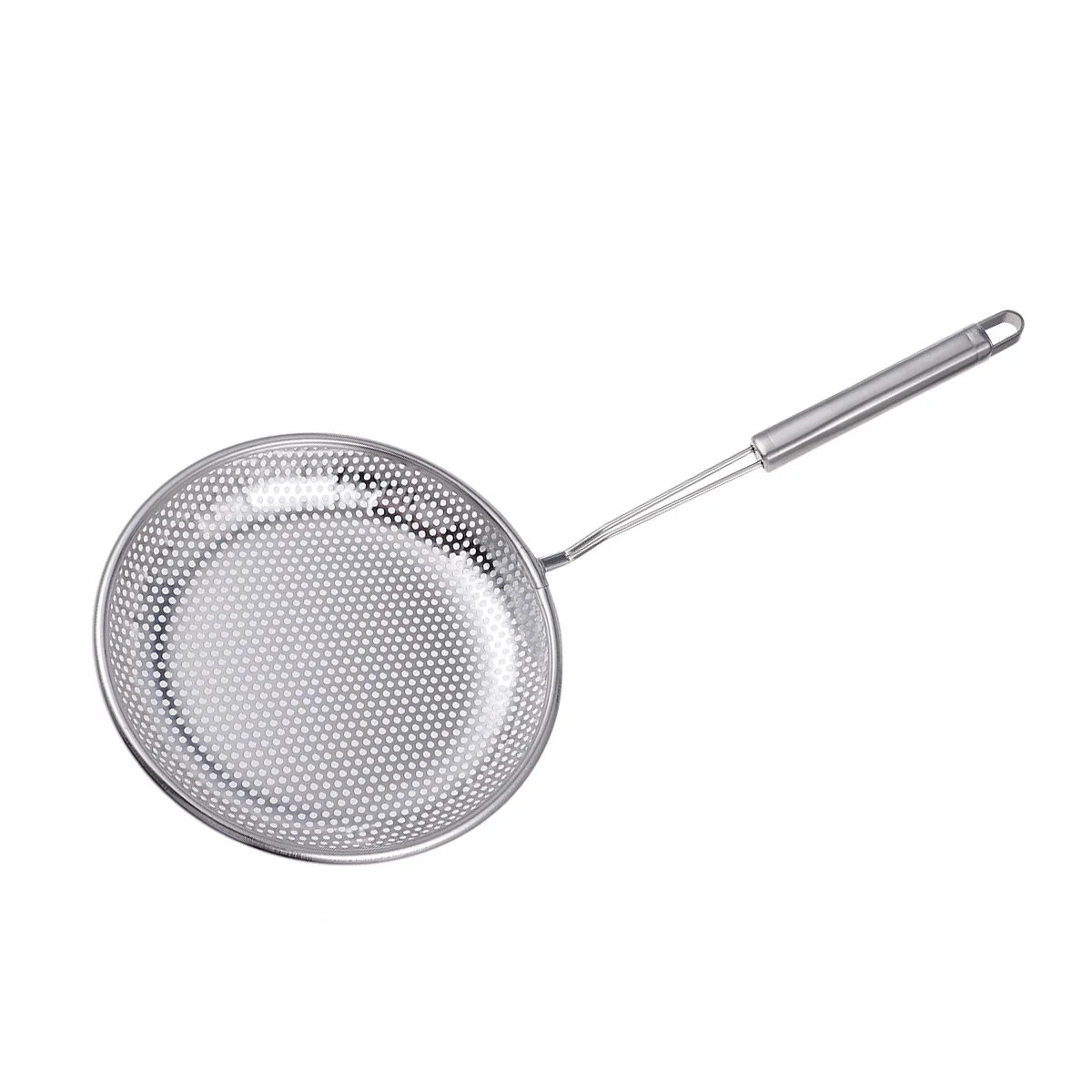 

16Cm Stainless Steel Hot Pot Colander Spoon Fine Mesh Skimmer Oil Filter Ladle For Frying Vegetables French Fries Kitchen