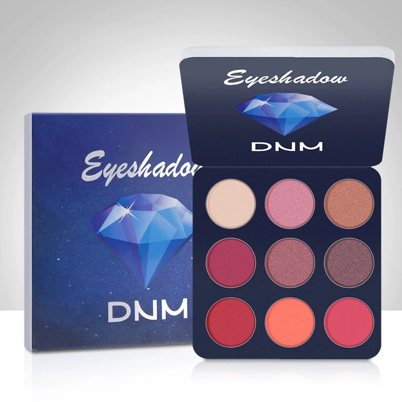1個入り 9色 ヌードアイシャドウパウダー メイクアップパレット マット シマー アイピグメントパウダー メイクアップ 新温色系アイシャドウ