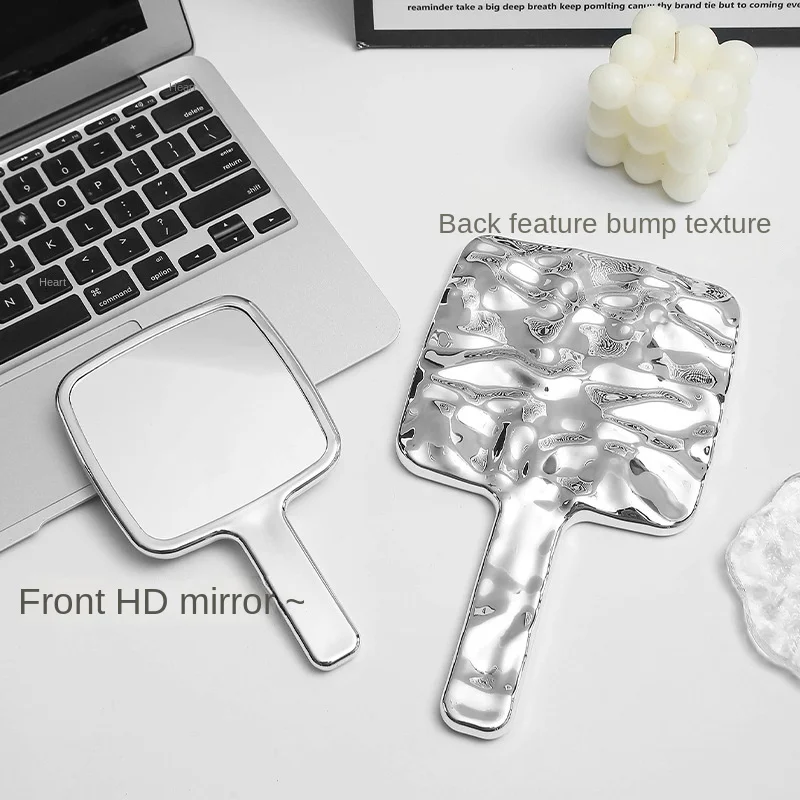 Premium Vintage Lusterko ręczne Retro Elegancki design Przenośne lusterko kosmetyczne Pomysł na prezent dla kobiet