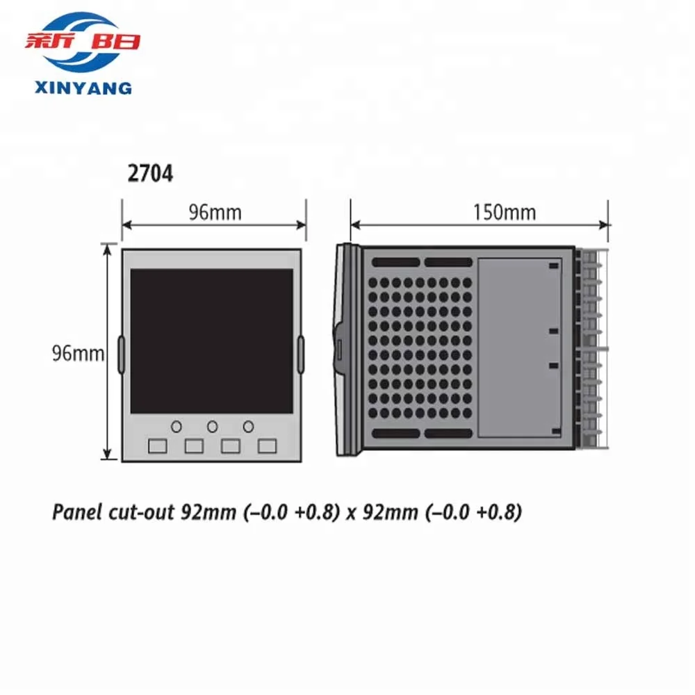 Eurothem advanced Multi-loop PID temperature controller 2704 for humidity control function