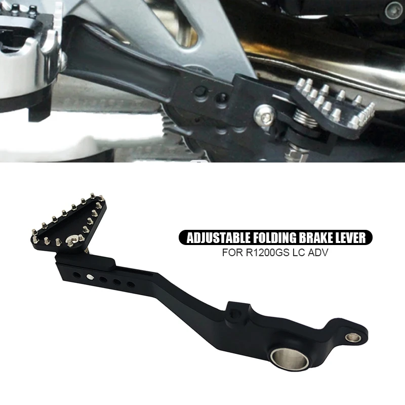 

Fit For BMW R1200GS LC R 1200 GS ADV R 1200GS Adventure 2014-2019 2018 Adjustable Folding Brake Lever Rear Foot Brake Pedal