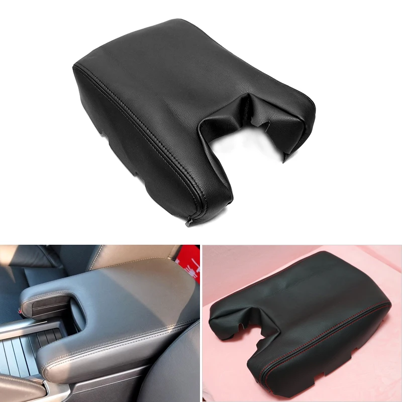 Car-styling Microfiber Leather Center Control Armrest Box Cover For Acura TL 2009 2010 2011 2012