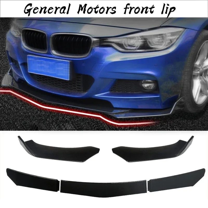 

GEFENSI Front Bumper And Front Shovel Kit Suitable For HONDA,KIA,SUBARU Sedan Body Spoiler Splitter Kit Five Section Front L