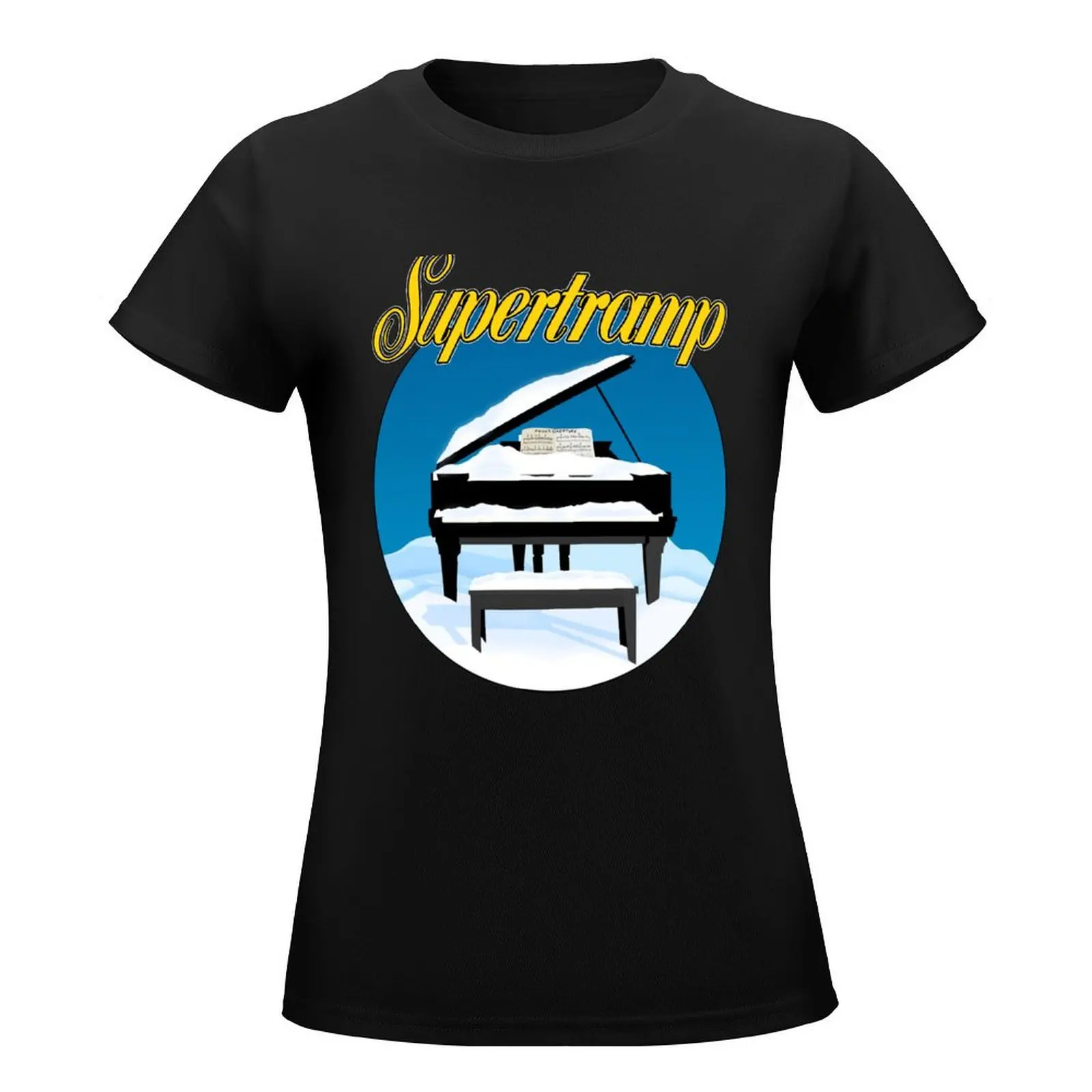 Supertramp Even in the Quietest Moments T-Shirt female summer tops Female clothing woman t shirt