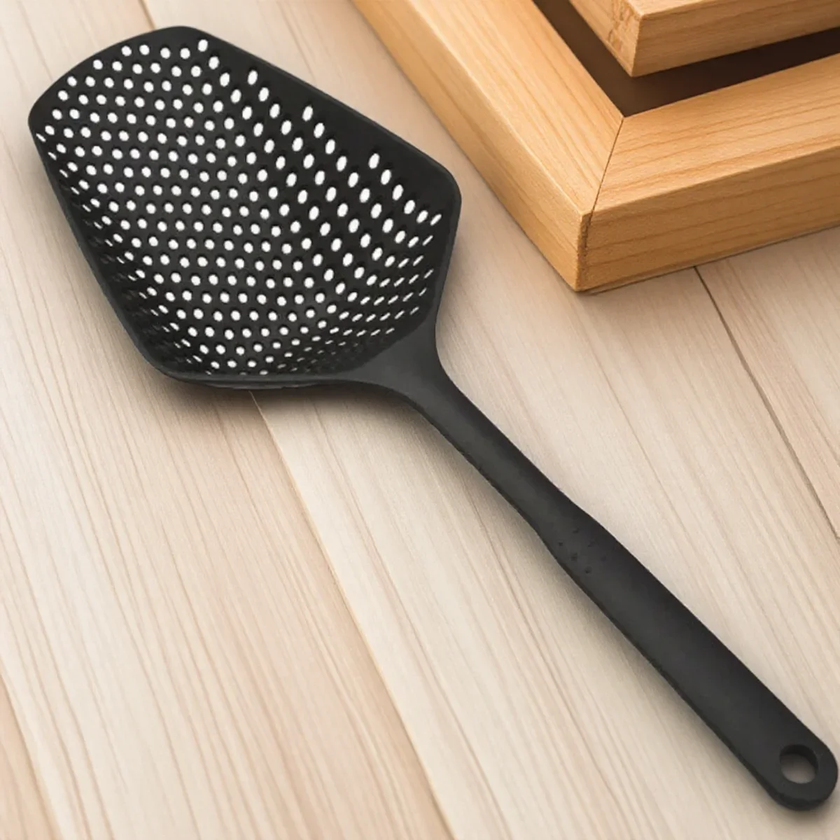 

Plastic Water Shovel Drainage Spoon Colander Filter Shovel Kitchen Tools PP Ice Shovel Essential Multipurpose Utensil Laddle