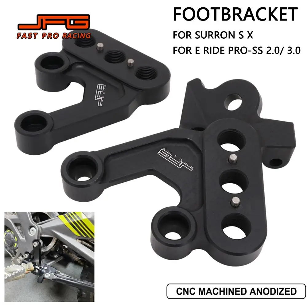 

Подставка для ног, кронштейн, кронштейн для крепления, кронштейн для ног, аксессуары для мотоциклов для E ride Pro-SS 2,0 3,0, электромобиль, велосипед, алюминий