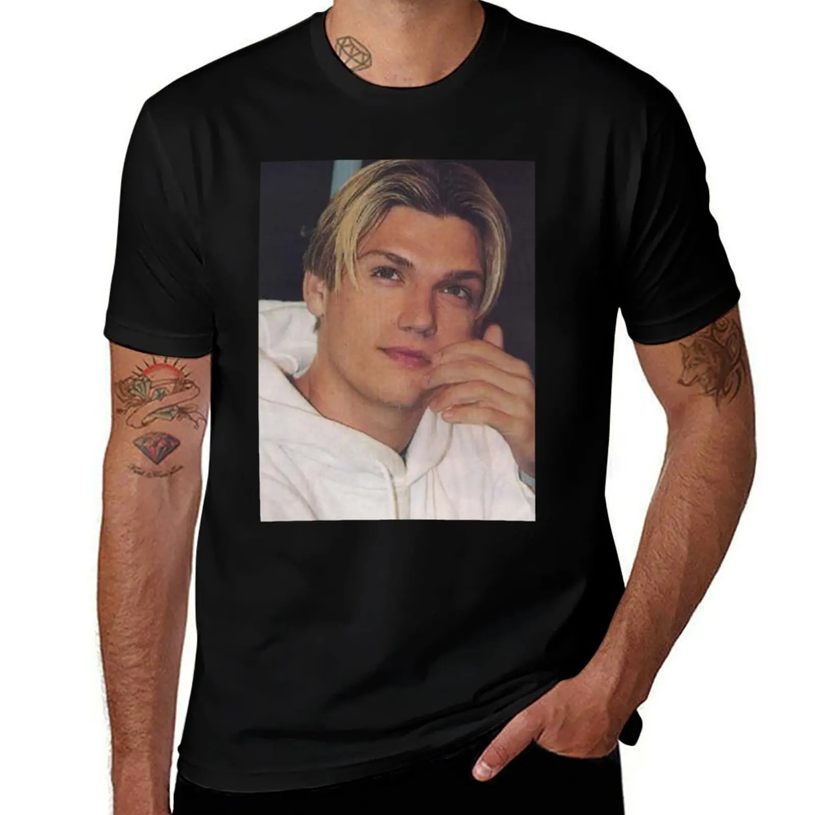 

Nick Carter T-Shirt cotton t shirts high quality man t shirts for men t shirts with prints T-shirt