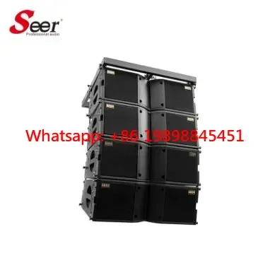 Altavoz de Audio Profesional Seer Audio de Doble Línea de 8 Pulgadas