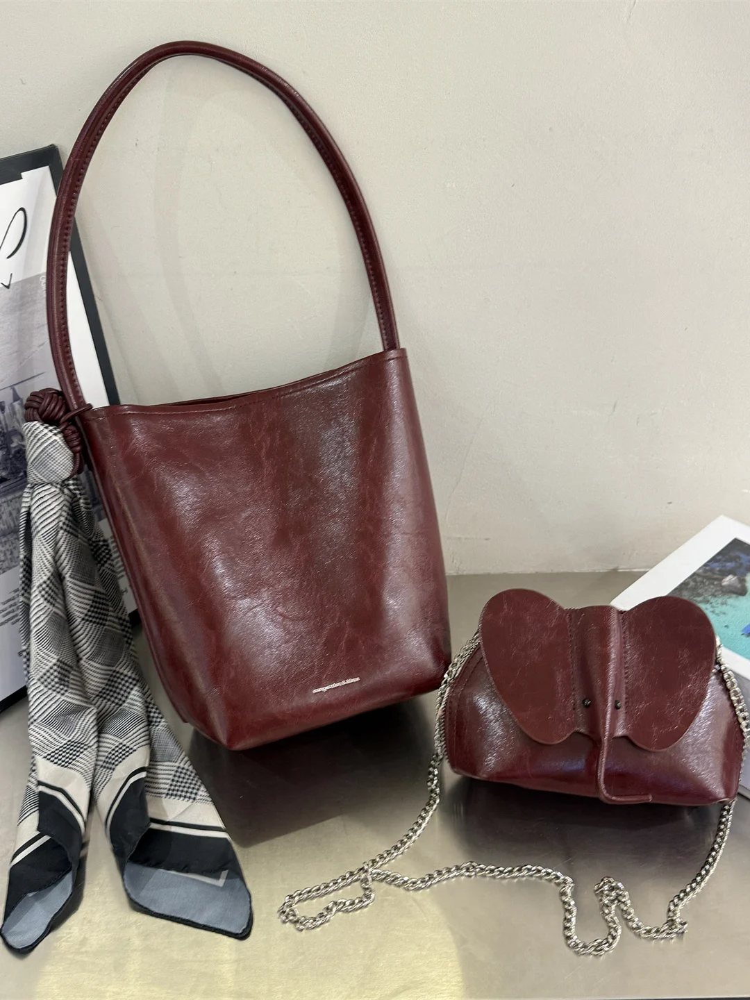 

Новая универсальная женская сумка Cepina Faion из мягкой кожи, маленькая сумка-клатч на цепочке для повседневного использования, модель «Слоненок»