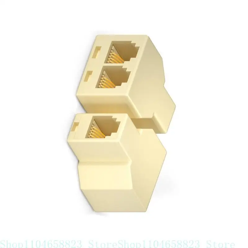 RJ11 6P4C/6P2C Telefon Splitter 2Way Telefon Splitter Telefon Linie Splitter Für Einfache Doppel Verbindung Installation