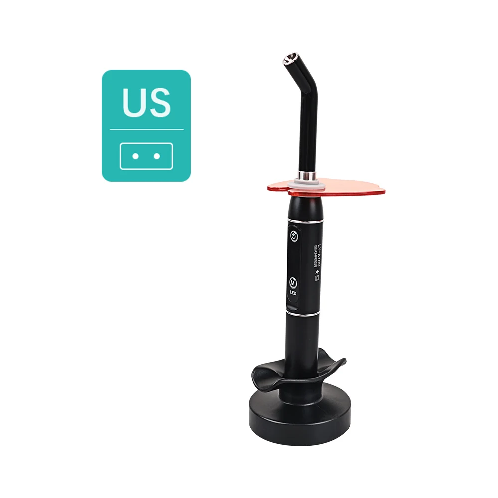 1 Set Tandheelkundige Draadloze LED Curing Light Uithardbare Hars Mondhygiëne Draadloos Apparaat Denspay Led Tandheelkundige Fotopolymerisator Lamp