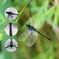 4pcs/10pcs Simulation Dragonfly Insect Model Mosquito Repellent Outdoor Hanging Ornaments Outdoor Garden Farm Repellen Tool