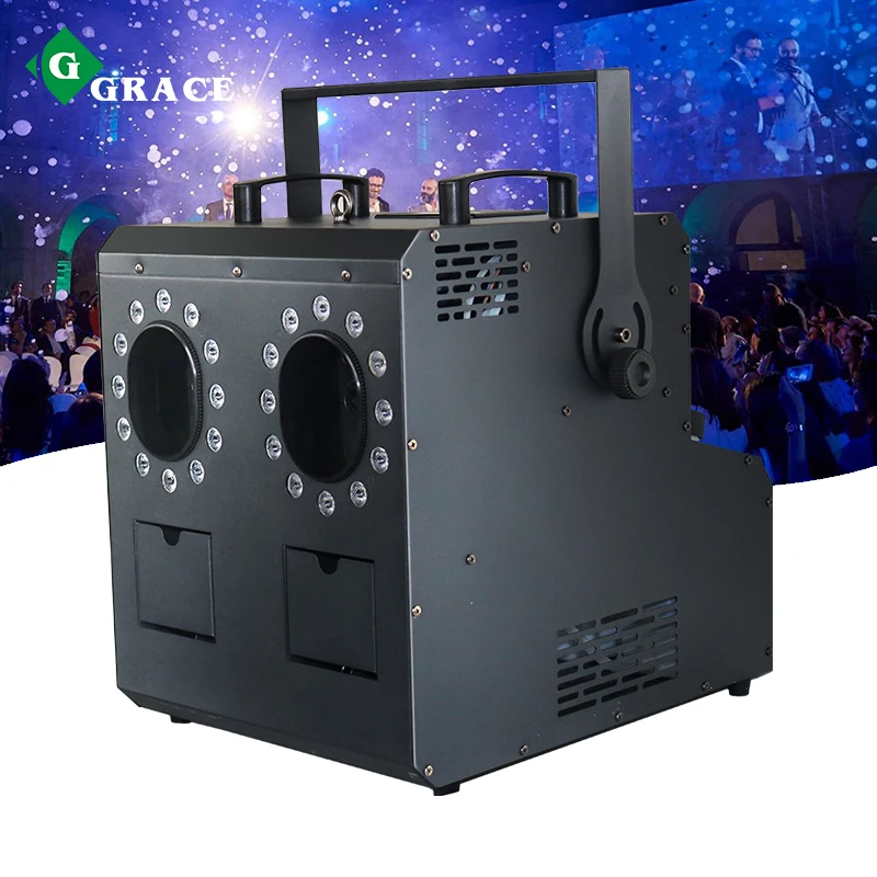 

Igracelite 2-Way RGBW LED Fogger Bubble Machine Wedding Party Smoke Bubble Fx Machine
