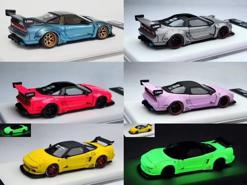 Veloce 1:64 NSX NA1 LB wide body modified version Resin Model Car