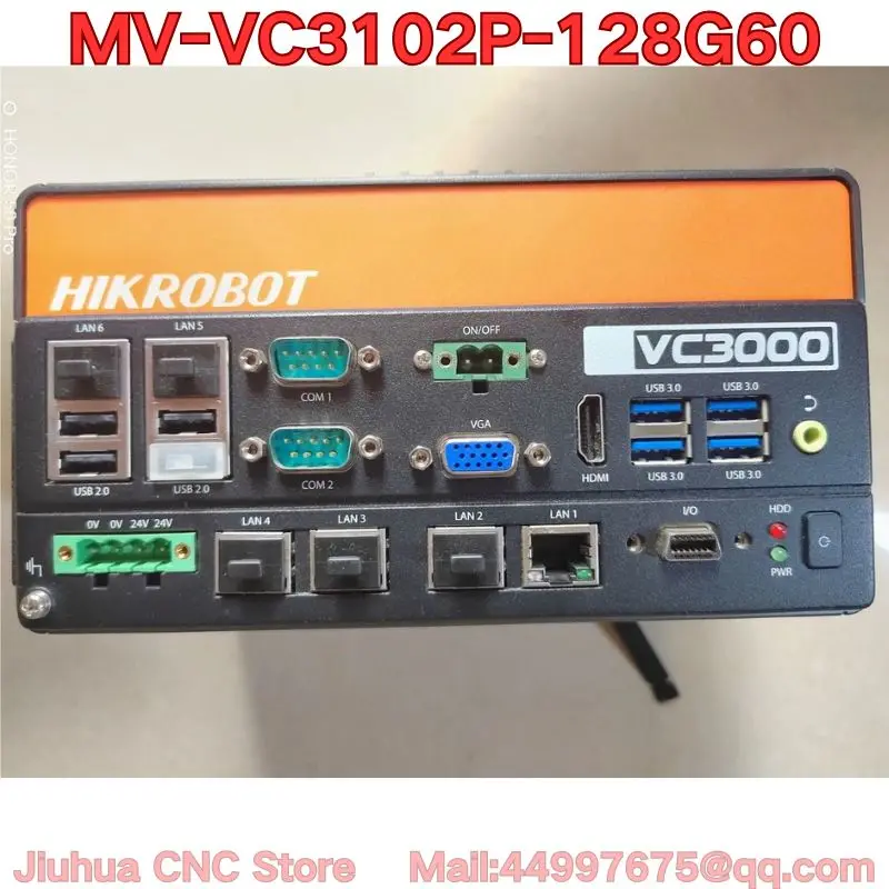

Бывший в употреблении MV-VC3102P-128G60 Тест функции контроллера видения робота нормально
