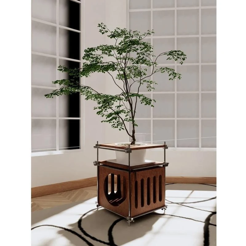 Potted plant rack, living room removable flower stand