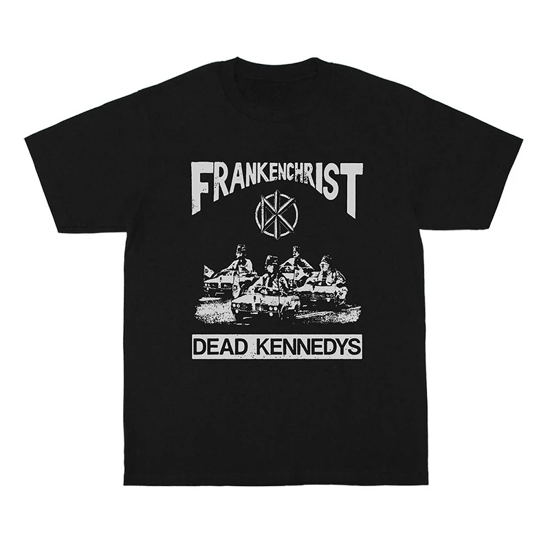 

Dead Kennedys FRANKENCHRIST Hardcore Punk Cotton Short Sleeve Men Tshirt Women Fashion Hip-hop Summer Top