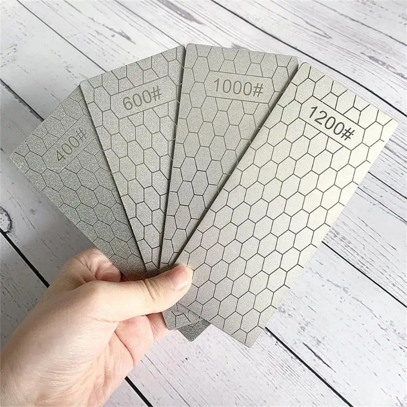 Y1UD Diamond Sharping Stone 200-2000# Knife Sharpner Whetstone Outdoor Kitchen