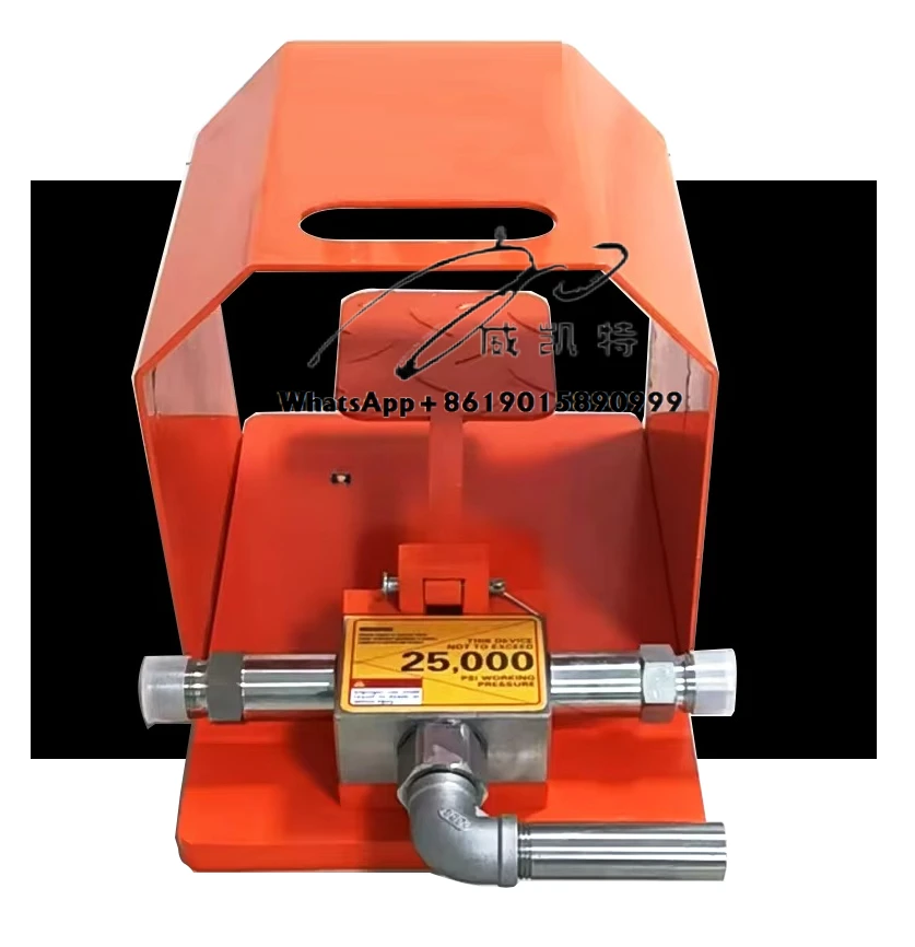 

High Pressure 25Kpsi Water Jetting Machine with Foot Pedal Control Valve New Industrial Pipeline Cleaning Flexible Hose