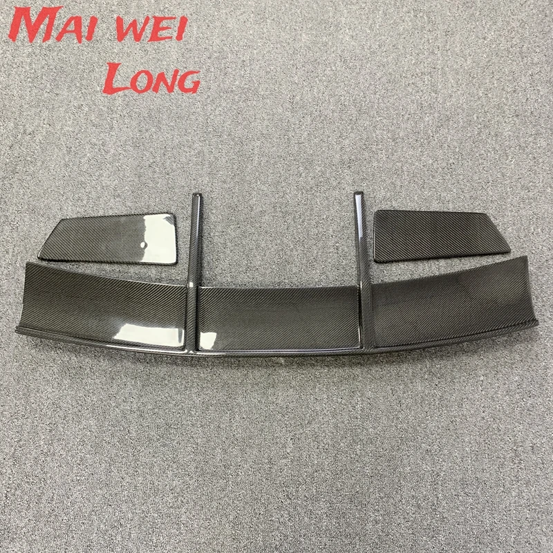 Car Styling Carbon Fiber +FRP fiberglass Rear Boot Trunk Spoiler Roof Lip Wing For Mini F55 F56