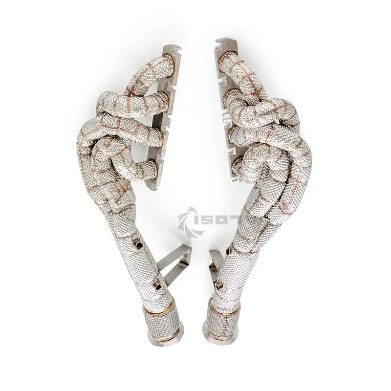 

Factory Outlet Stainless Steel Exhaust Manifold for Audi R8 V8 4.2 2008-2020 High-performance Automotive Exhaust Straight Pipe