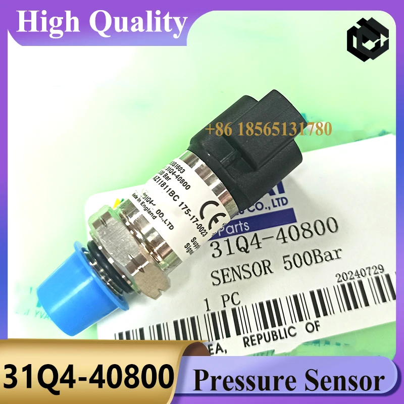 31Q4-40800 31Q4-40601 31Q4-40830 Excavator Pressure Sensor for 140-9 R170-9 R210-9 R220-9 Excavator
