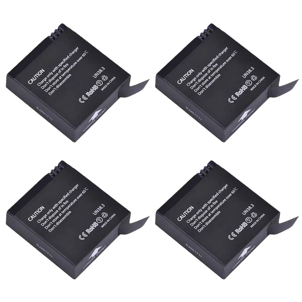 Batteria Originale Per SJ6 Legend – 3.8V 1000mAh Li-ion Con Protezioni Di Sicurezza E Cinturino Facile Pull - 3