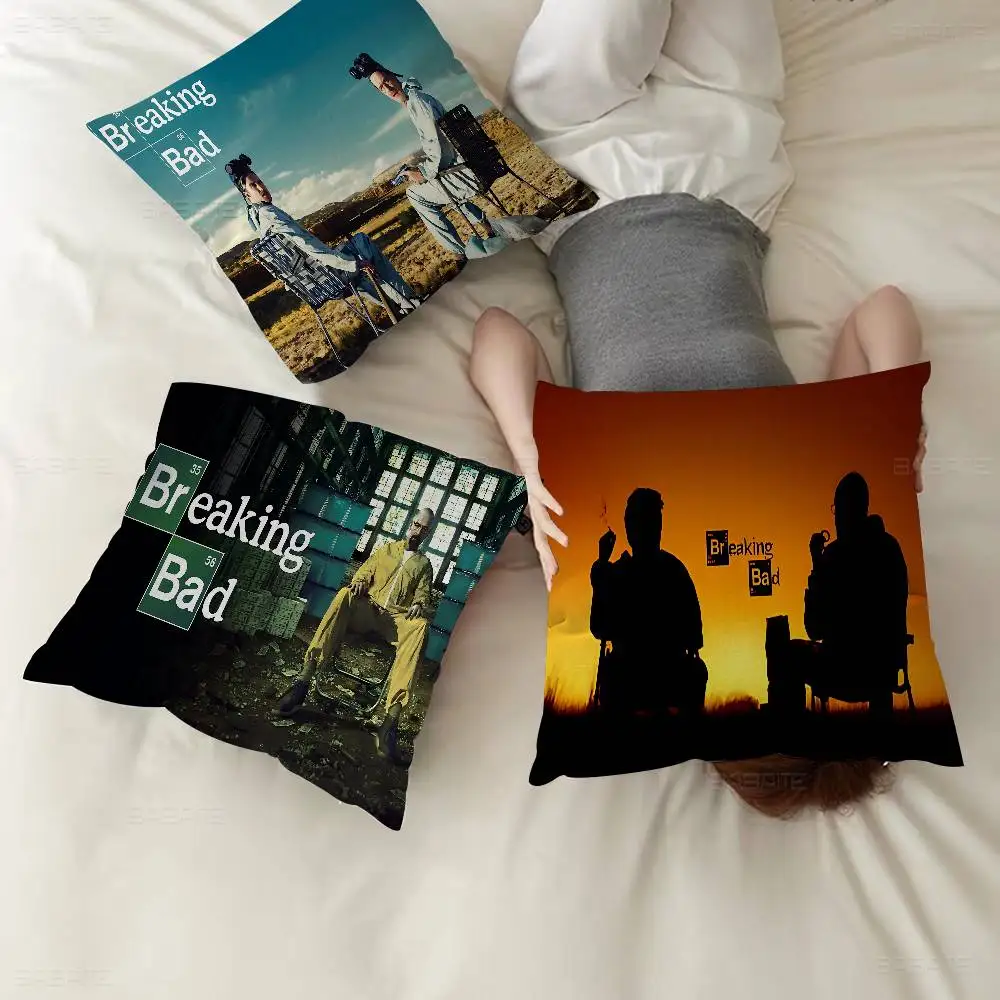 TV Series B-Breaking Bad Pillow Gift Home Office Decoration Pillow Bedroom Sofa Car Cushion CoverPillow Case