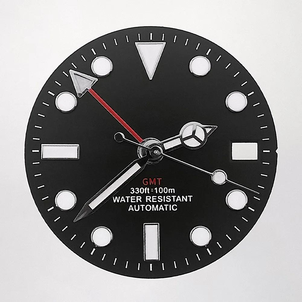 40,5 mm GMT Mechanisches Uhrengehäuse Passend für NH34 Uhrwerk Saphirglas Edelstahl Uhrenbox Uhrenteile Zubehör – Detail 12