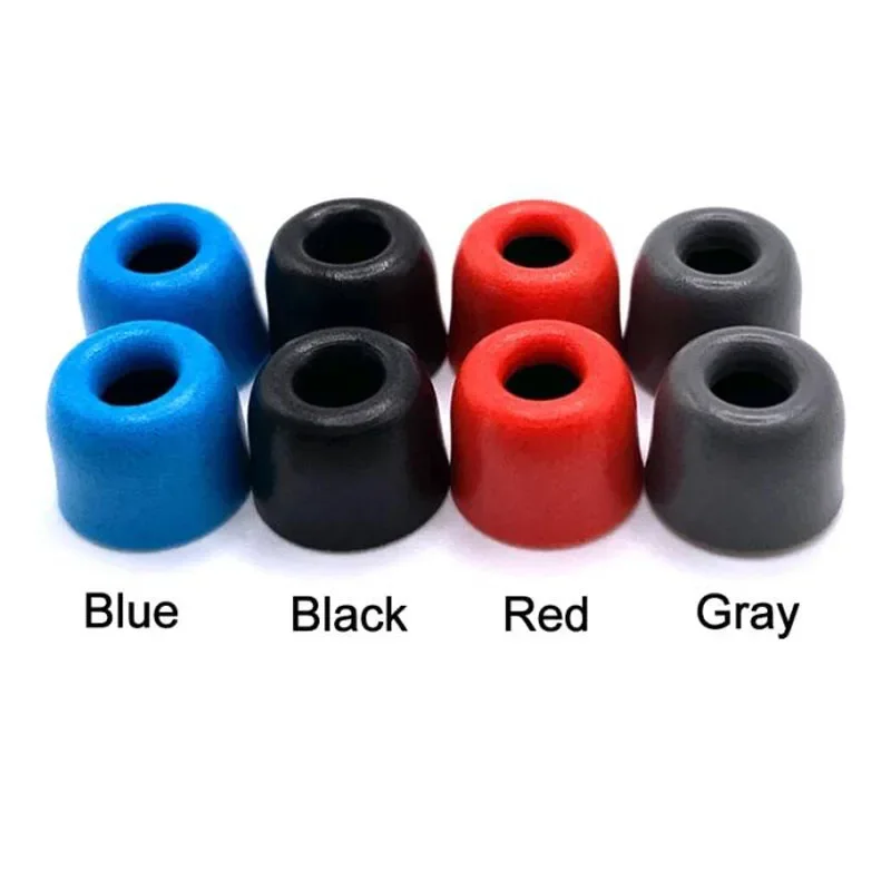 12 paia di punte In spugna di Memory Foam ANJIRUI cuscinetti auricolari T200 (LMS) 4.5mm per auricolari In-Ear auricolari potenziati per bassi