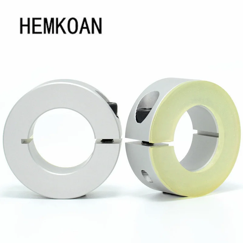 Aluminum alloy fixed open ring type, with polyurethane silicone ring stop jacket positioning retainer ring bushing