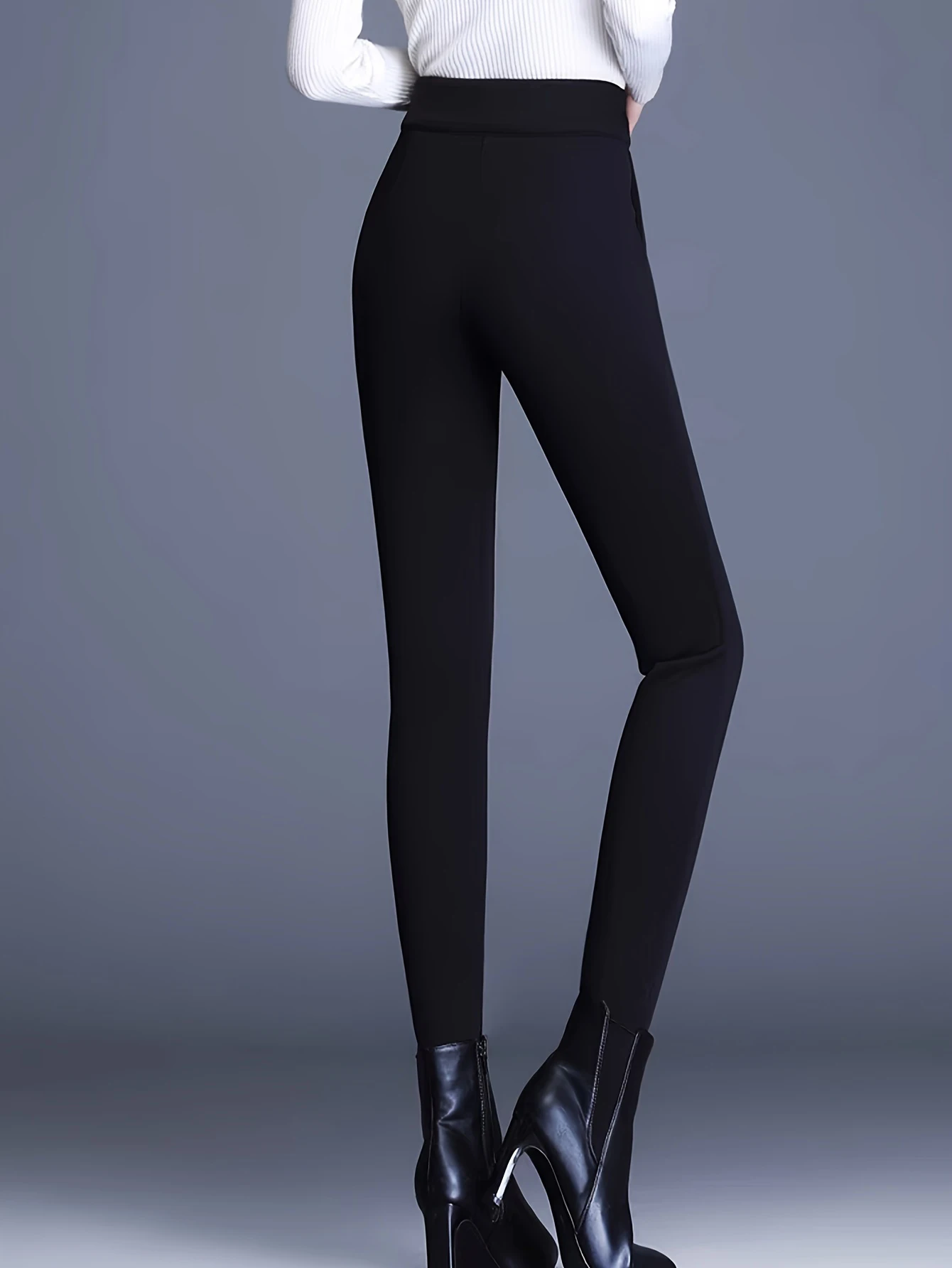 Winter-Ready Stretch Leggings: High Waist, Warm & Durable – Perfect for Yoga and Fitness Enthusiasts