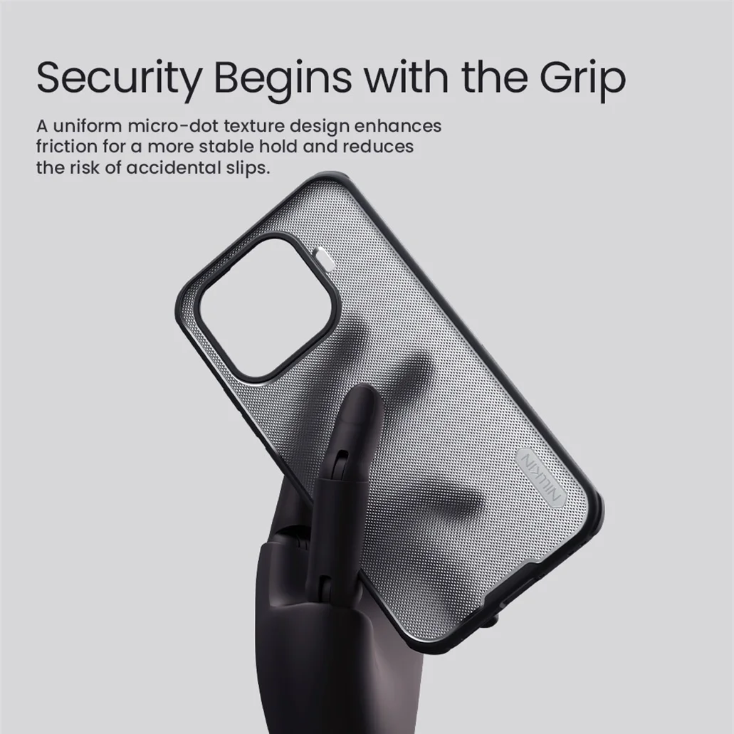 Etui Nillkin Frosted Shield Pro z miękkimi krawędziami i twardą obudową, odporne na wstrząsy, ultracienkie, do Xiaomi 17T / 17T Pro / Xiaomi 15T / 15T Pro — zdjęcie produktu 3