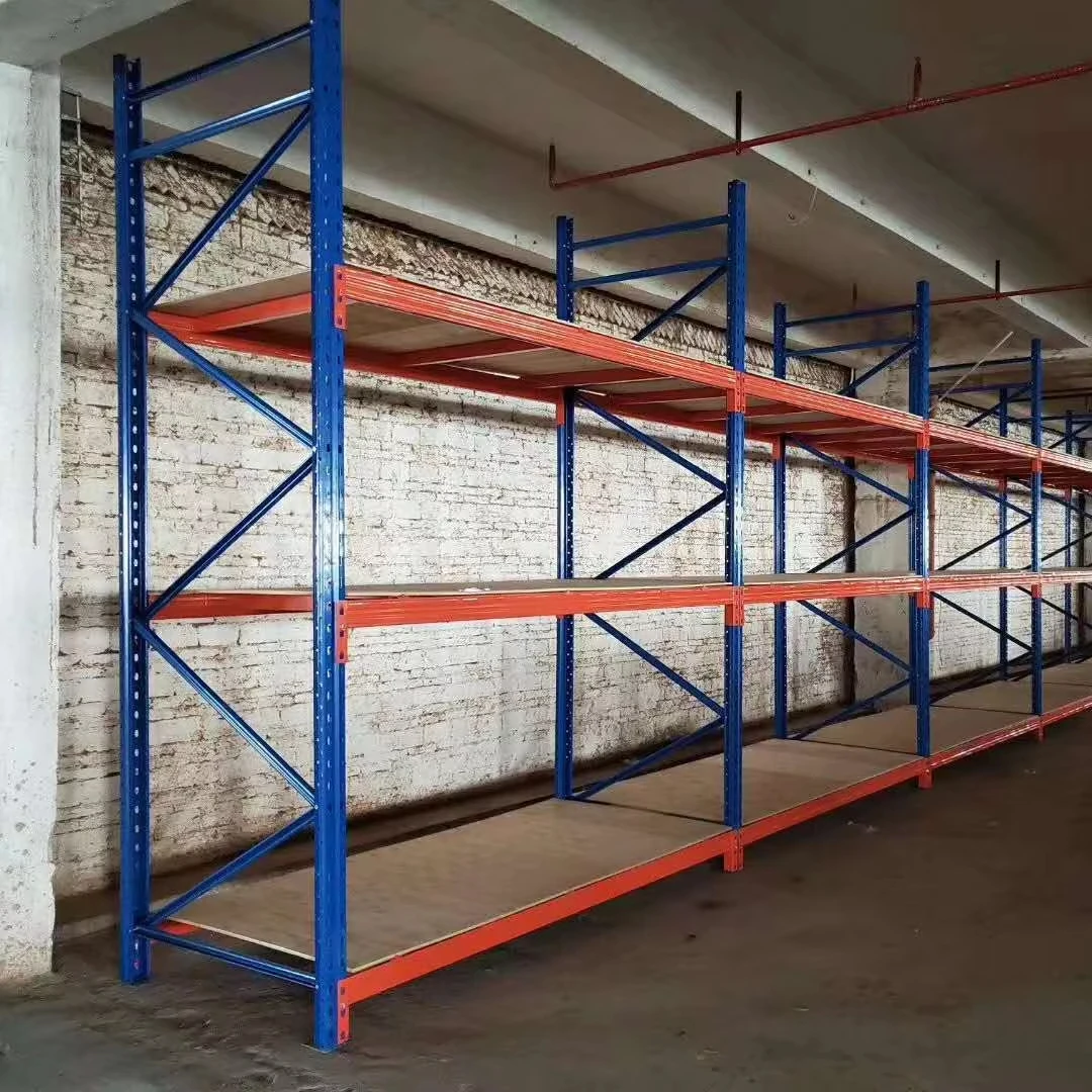 Heavy-Duty Steel Multi-Layer Industrial Stacking Shelves for Factories and Warehouses Tray Rack System