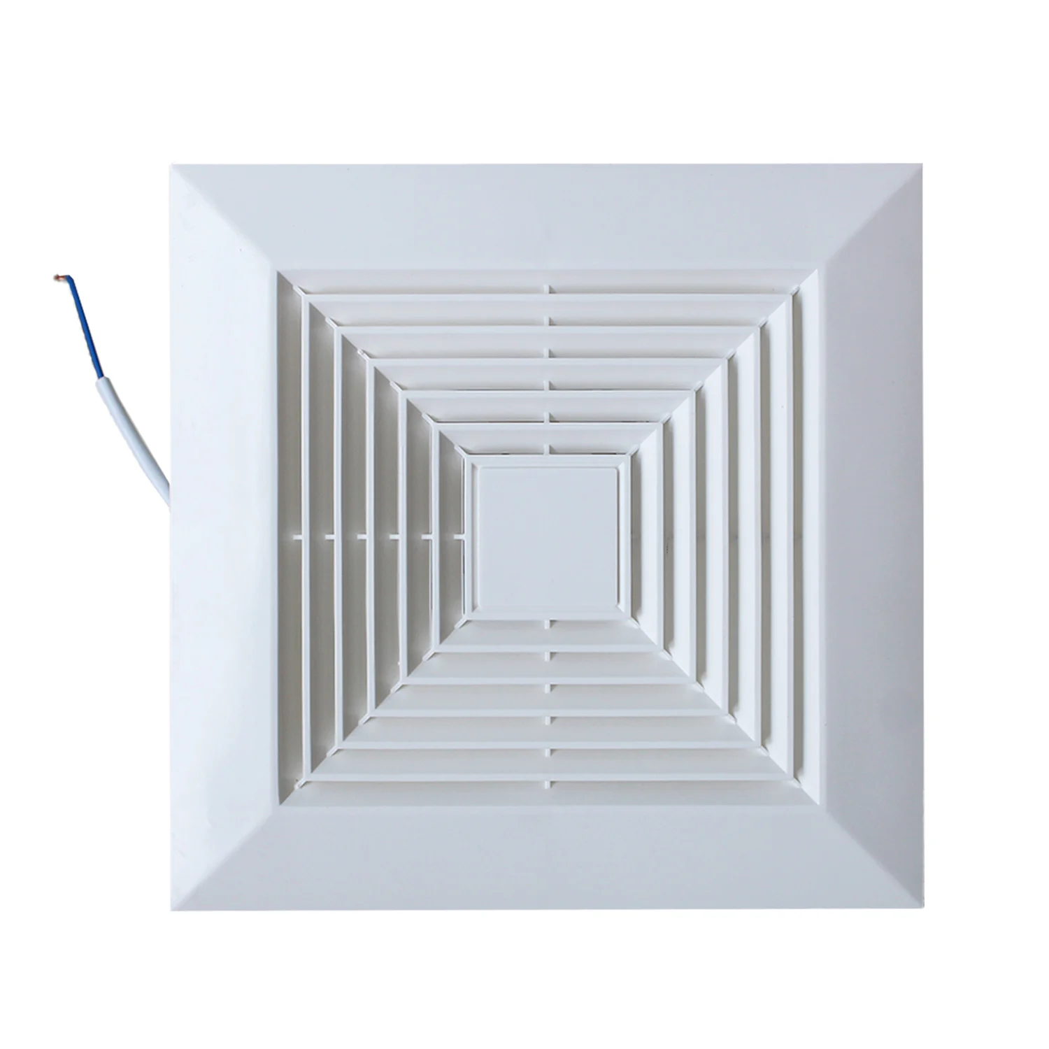 Ceiling straight row fan ceiling exhaust fan installation fume pumping fan louver ventilation opening dia 200 225 250 300mm