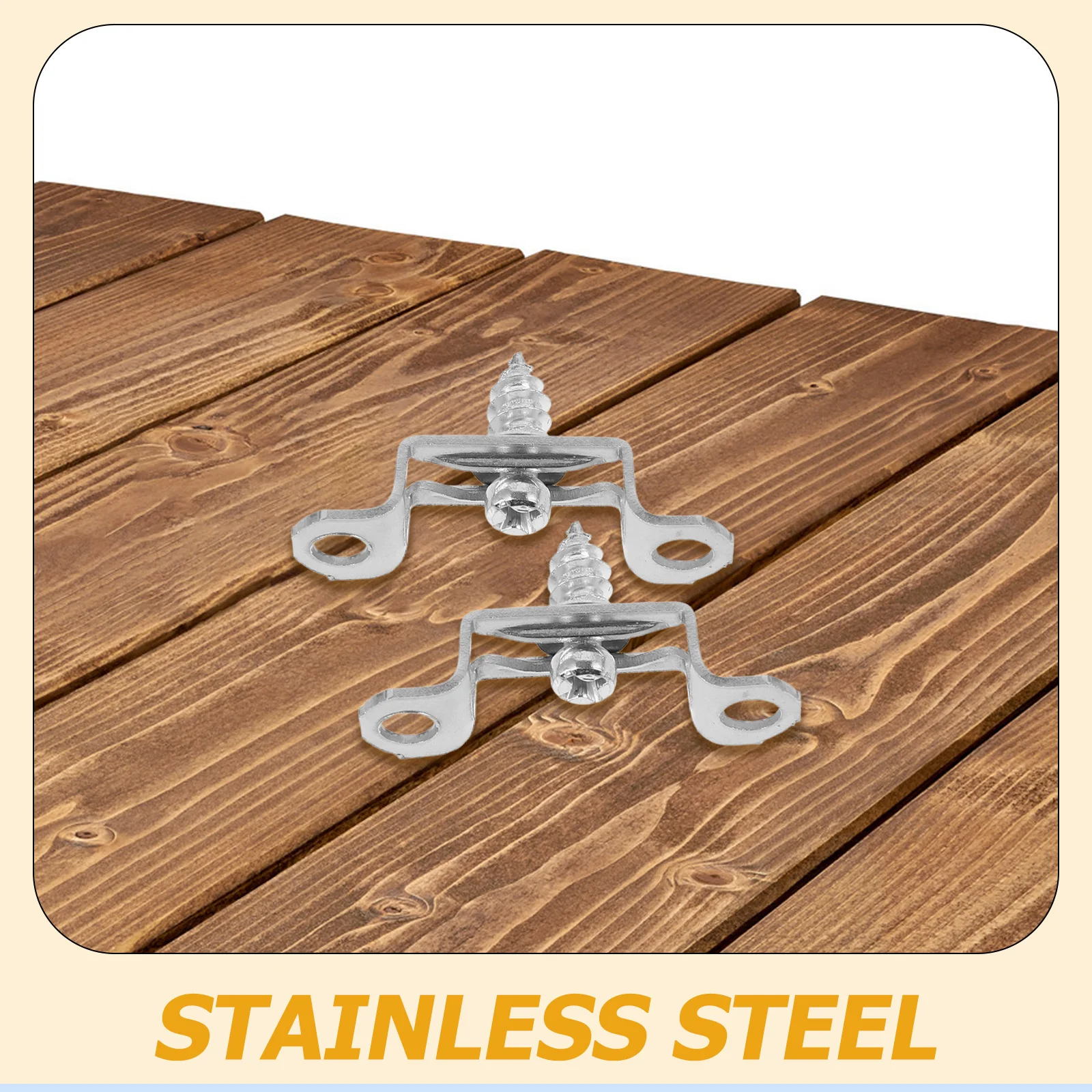 

1Set Stainless Steel Invisible Furniture Fastener Kit Full-Open Design Furniture Combination Buckle Hardware for Wardrobes