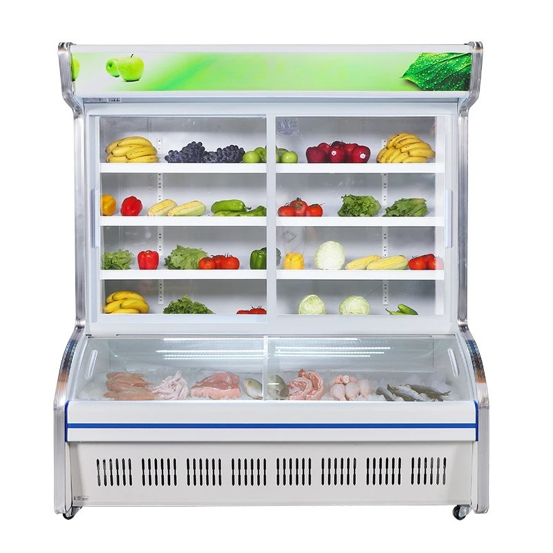 

Refrigerated cabinet dishes frozen refrigerated refrigerator fresh barbecue a la carte cabinet freezer
