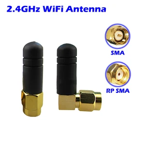 Antena WiFi 3dbi Konektor RP SMA Arah Udara Mini untuk Adaptor USB Modem Papan Utama Pemanjang Pemancar FPV Klien AP 10 antena directional penjualan terbaik - №