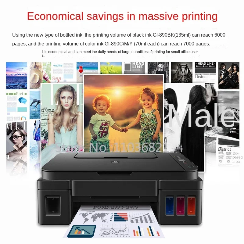 G2810 High-Capacity Ink-Adding Printer Copy and Scanning All-in-One Machine Home Office