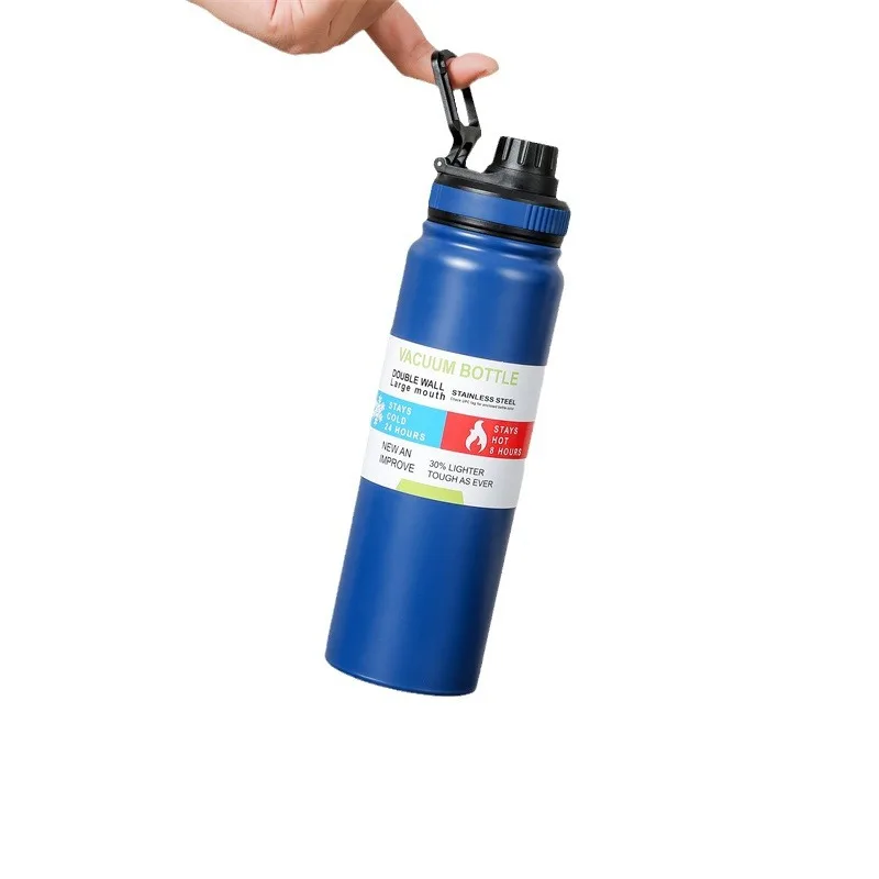 Sport Bottole stainless steel sublimation coating car straight cup straw water cup customization