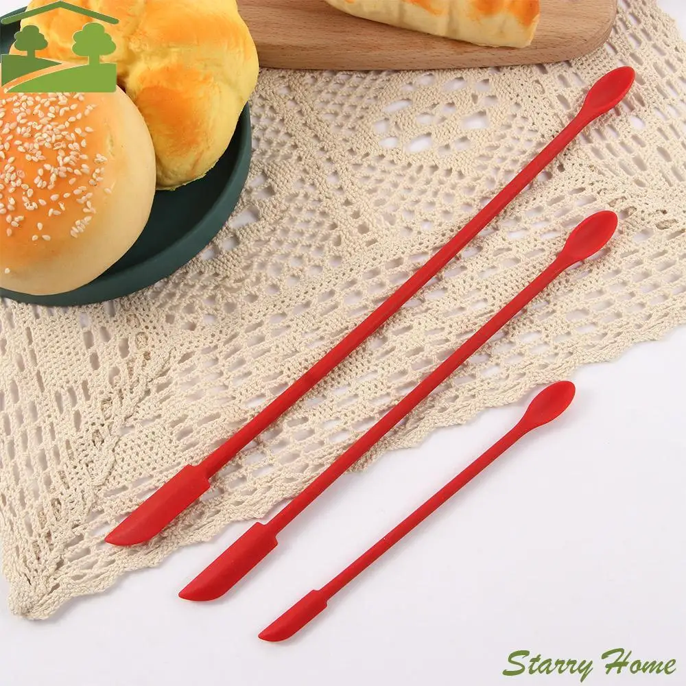 

Cooking Mini Jar Spoon Baking Pastry Cream Scrapers Kitchen Accessories Cake Tools Spatulas