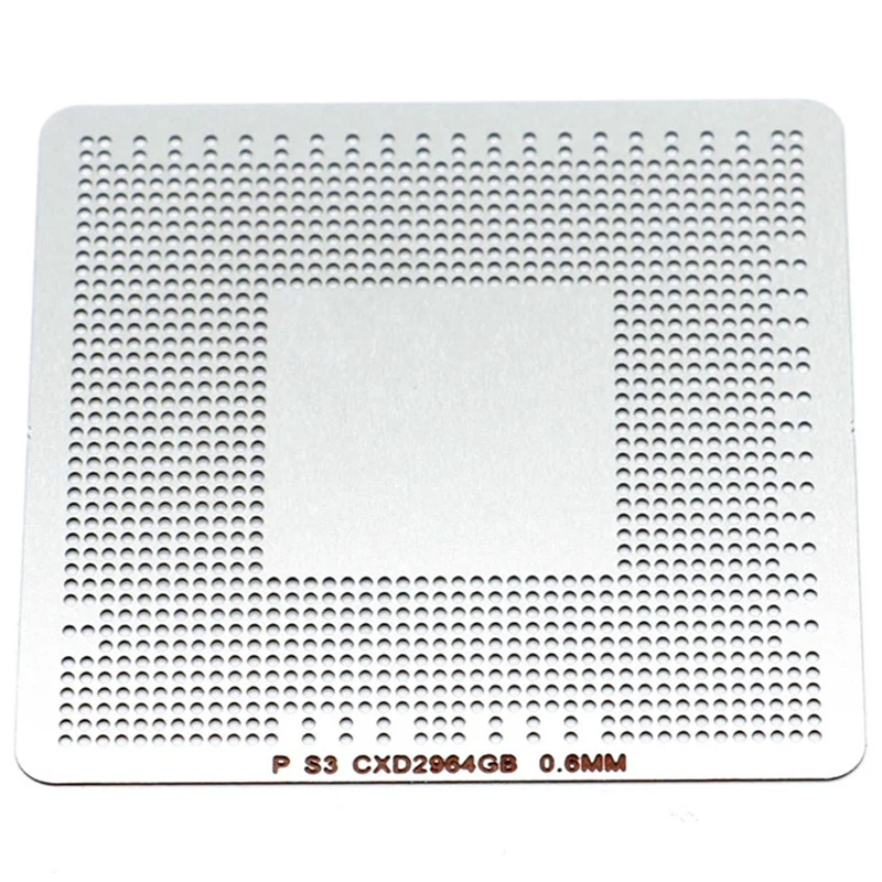 47Pcs/Set Direct Heat Reballing Universal Directly Stencils For Game Console PS3 CPU PS4 GPU XBOX CXD WII